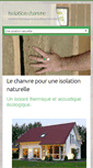 Mobile Screenshot of isolation-chanvre.net